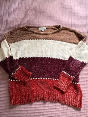 Vero Moda Striped Crewneck Sweater